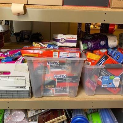 #9080 • Trash Bags, Ziploc Bags, Freezer Bags, Toilet Paper