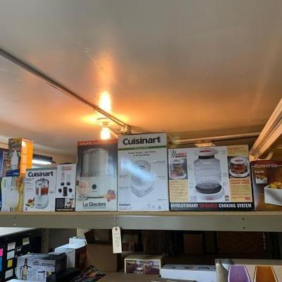 #10560 â€¢ Ice Cream Makers, Infrared Oven, Food Chopper, Blender, Etc.
