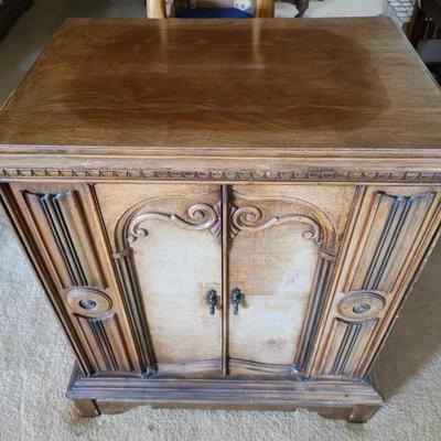 #14056 • Antique Stereo Cabinet