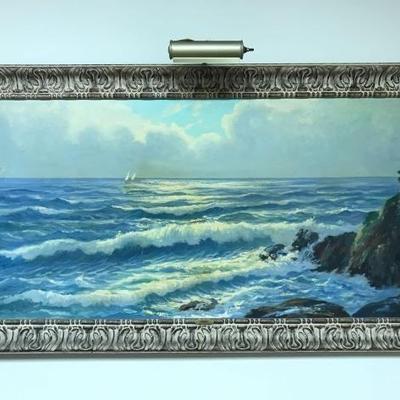 #2012 â€¢ Giuseppe Rossi Seascape Painting
