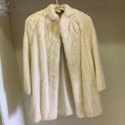 #2244 • White Fur Coat