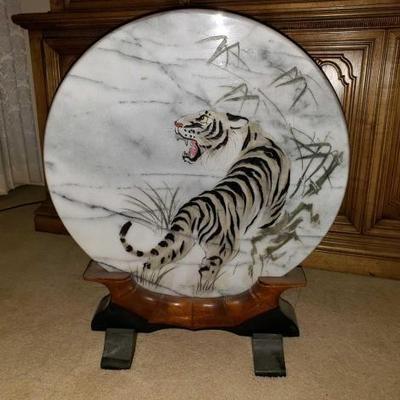 #10576 â€¢ Decorative Marble With Stand
