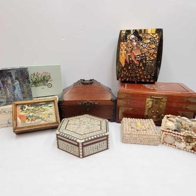 #839 â€¢ 10 Jewelry Boxes
