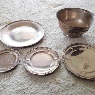 #2226 â€¢ Sterling Silver Trophies and Trays
