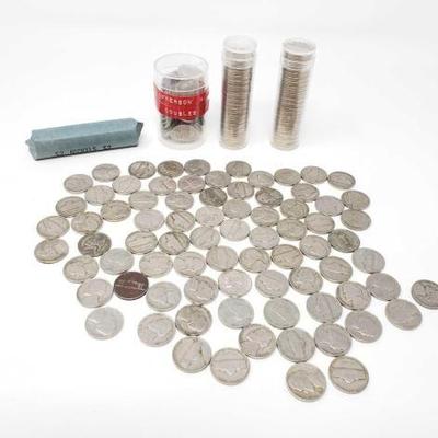 #354 â€¢ Approx 248 Jefferson Nickels
