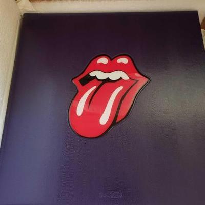 #12089 • The Rolling Stones Tachen Sumo Book 0520 of 1600, Signed By all Band Members