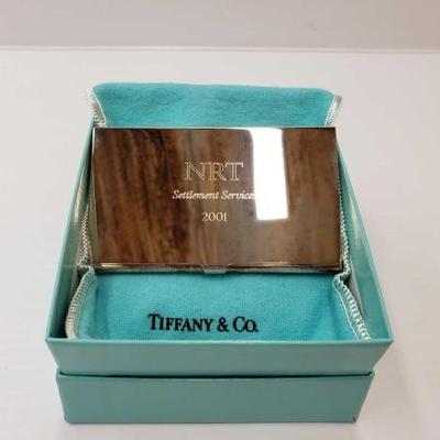 #729 • Tiffany & Co. Business Card Holder