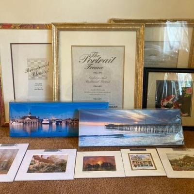 #12082 • Picture Frames And Artwork