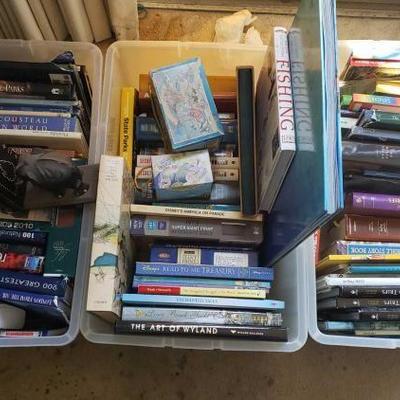 #2022 â€¢ 3 Totes of Books
