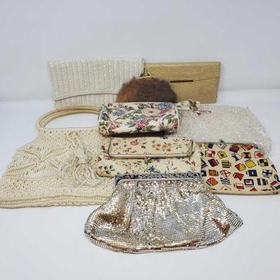#590 • 9 Vintage Purses