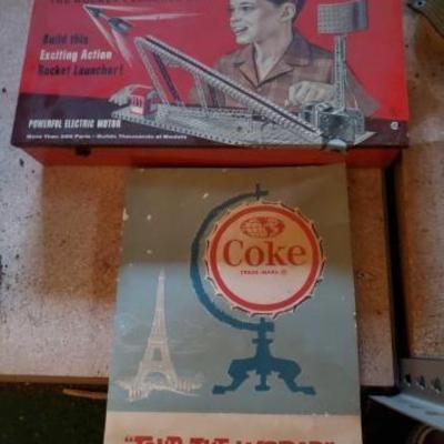 #8622 â€¢ "Tour the World" Caps from Coke and Gilbert Erector 10052
