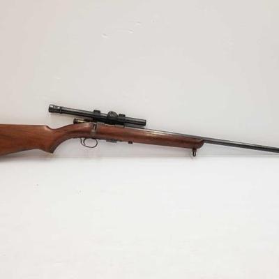 #912 â€¢ Winchester 69 .22 s.l.lr Bolt Action Rifle With Weaver Scope
