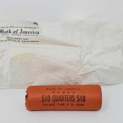 #320 â€¢ $10 40% 1965 Washington Quarters
