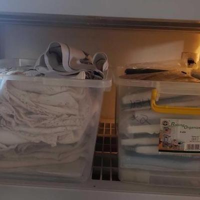 #2082 â€¢ Vintage Table Clothes and Matress Covers
