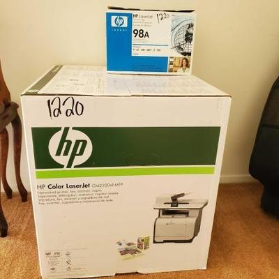 #12630 • HP Color LaserJet CM2320nf MFP