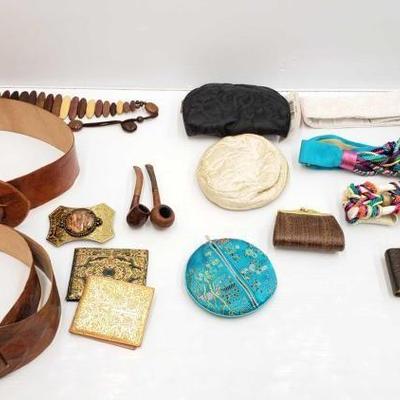 #591 • Belts, Wallets, Belt Buckle, Pipes, Autograph Book & Clutches