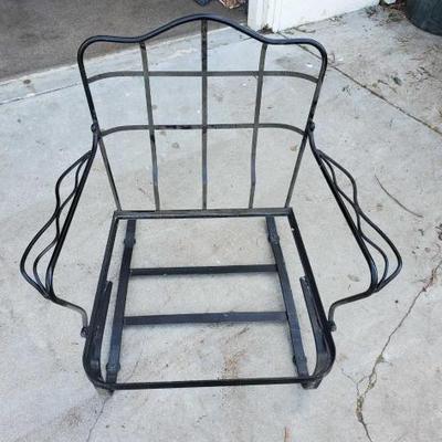 #2926 • Vintage Metal Chair Frame