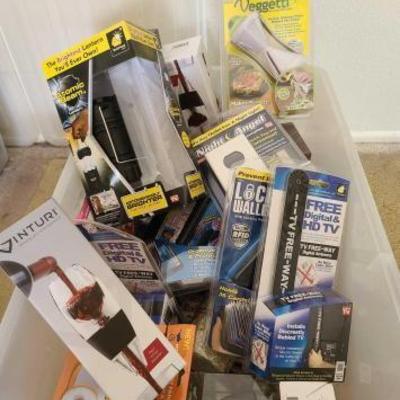 #9506 • Atomic Beam Laterns, Vegettu, Eggtastic Egg Cooker, Lighted Outlet Cover and More