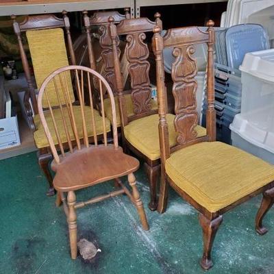 #13044 • 5 Chairs