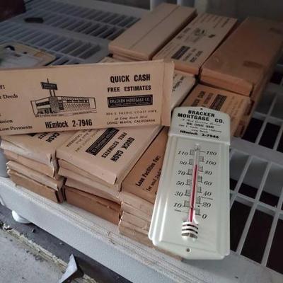 #12402 â€¢ Approx 25 Vintage Thermometers
