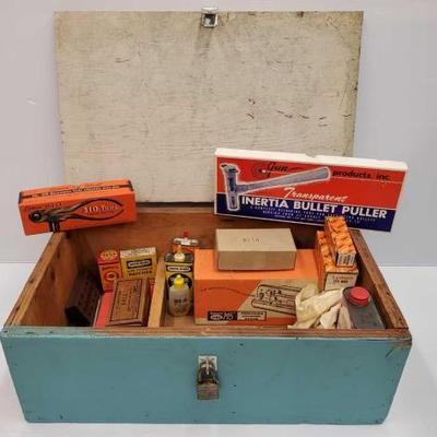 #947 â€¢ Wooden Chest Full Of Gun Supplies
