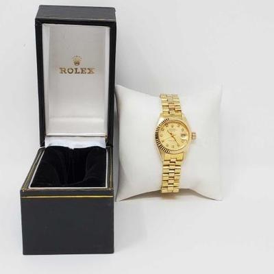 #532 â€¢ Not Authenticated!!! Rolex Watch With Case
