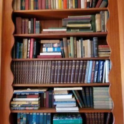 #13032 • Misc Books including The Book of Knowledge, Crolier Encyclopedias and More