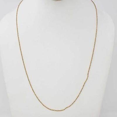 #669 â€¢ 14k Gold Chain, 3.3g
