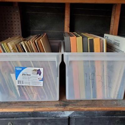 #2458 â€¢ 2 Totes Of Records

