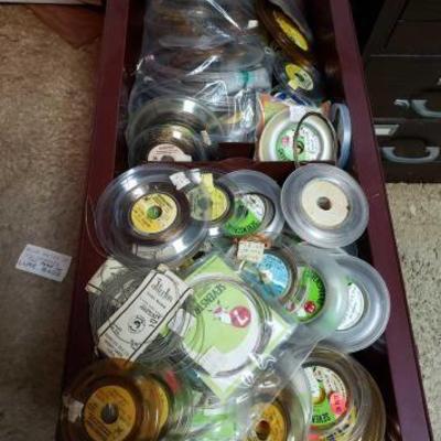 #2302 • 3 Drawers Full of Line and Wire