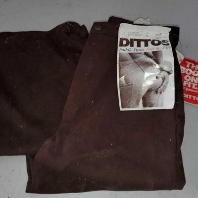 #12514 • Dittos Saddle Pants "Feel The Fit" NEW WITH TAGS