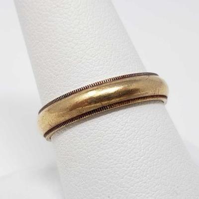 #545 â€¢ 14k Gold Band, 4.5g
