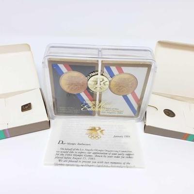 #848 • 1974 Olympic Pins And Coins