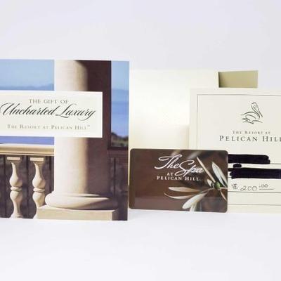 #835 • The Spa At Pelican Hill Giftcard