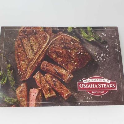 #833 â€¢ $50 Heartland Quality Omaha Steaks Gift Card
