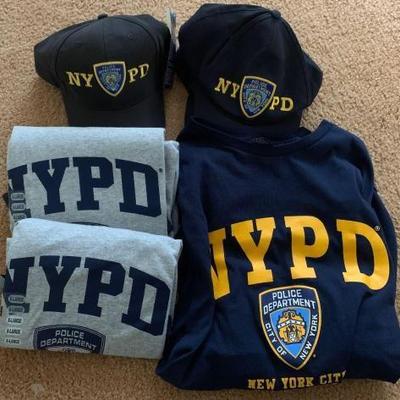 #12072 â€¢ NYPD Hats and Shirts
