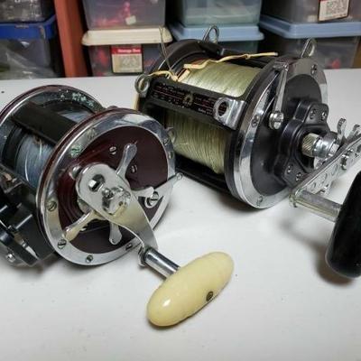 #2336 • Daiwa Sealine H006 Reel and Penn Reels Model No 349