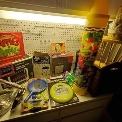 #9510 â€¢ Nuon Klocks, Toys, Board Game And More
