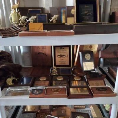 #12400 • LA Billfish Club Awards and Other Fishing Awards