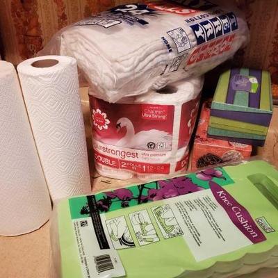 #8536 â€¢ Toilet Paper, Terry Towels, Knee Cushions and More
