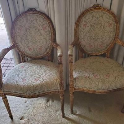 #11502 â€¢ 2 Vintage Chairs
