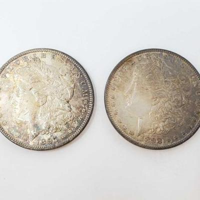 #603 • Philadelphia Mint 1898, and 1897 Morgan Silver Dollars
