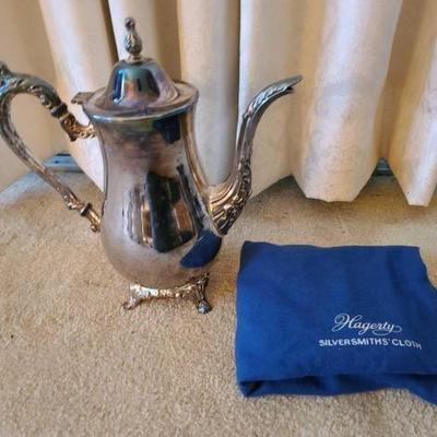 #10056 • Silver Plated Tea Pot