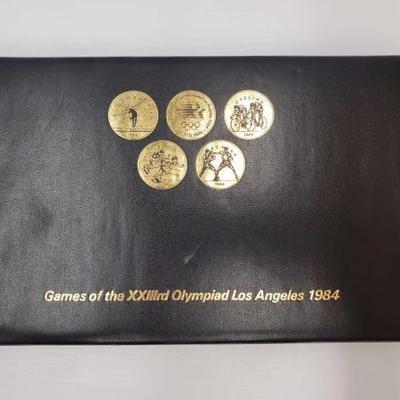#586 â€¢ Games of the XXIIrd Olympiad Los Angeles 1984 Coins

