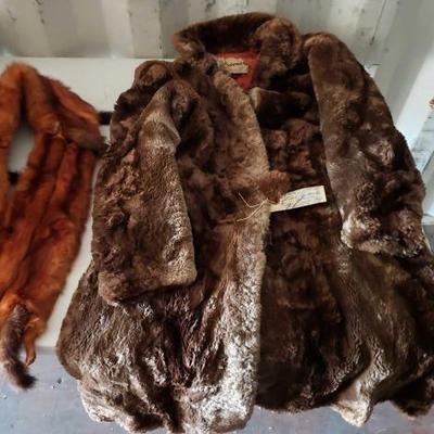 #12515 • Fur Coat And Meek Scarf