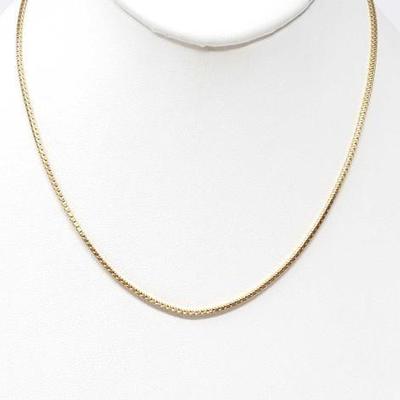 #701 â€¢ 14k Gold Box Chain, 8.9g
