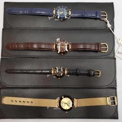 #815 • 4 Jacques Du Manoir Swiss Made Watches