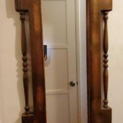 #13060 • Wooden Wall Mirror
