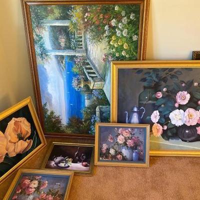 #12020 • Framed Art Work