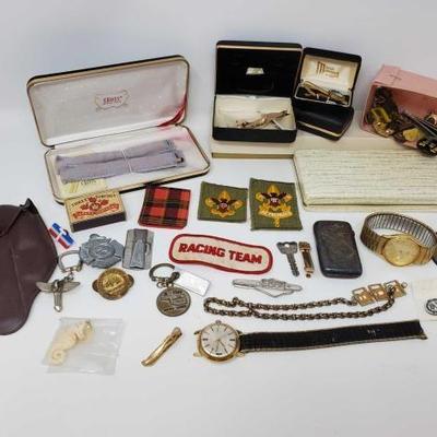 #804 • Pins, Money Clips, Empty Jewelry Boxes, Patches and More!